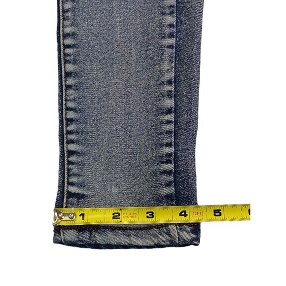 Always Friday Women's Distressed Jeans 3 Button Stretch Waist Size 0 Pants - Picture 9 of 13